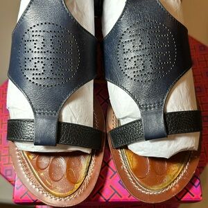 Tory Burch Sandals Navy